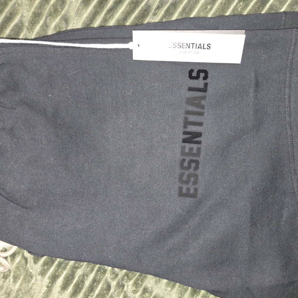 Essentials Black Shorts